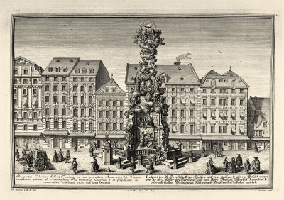 Wien: Pestsäule am Graben, © IMAGNO/Austrian Archives