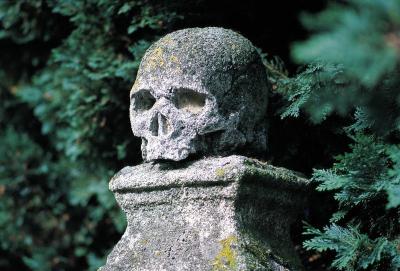 Memento mori am Friedhof Kleinzell, © IMAGNO/Gerhard Trumler