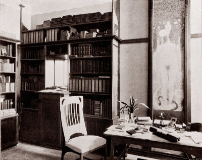 Arbeitszimmer von Hermann Bahr in Wien, © IMAGNO/Austrian Archives