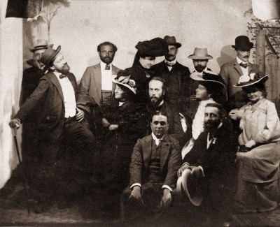 Gruppenbild aus der Zeit der Gründung der Secession, © IMAGNO/Austrian Archives