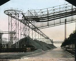 Förderbahn im Gaswerk Simmering