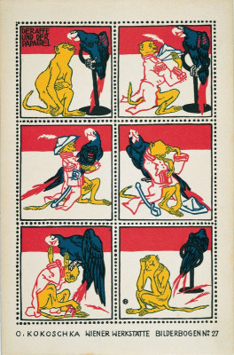 Bilderbogen der Wiener Werkstätte No. 27, © IMAGNO/Austrian Archives