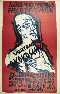 Selbstportrait von Oskar Kokoschka, © IMAGNO/Austrian Archives