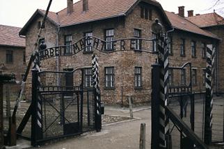 Eingang Konzentrationslager Auschwitz