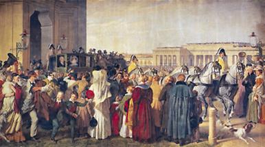 Kaiser Franz Joseph I. : Ausfahrt aus der Hofburg