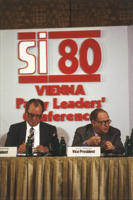 Willy Brandt und Bruno Kreisky, © IMAGNO/Nora Schuster