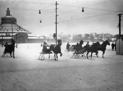 Schlittenfahrt in der Krieau, © IMAGNO/Austrian Archives (S)