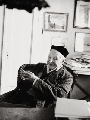 Alfred Kubin in seinem Haus, © IMAGNO/Franz Hubmann