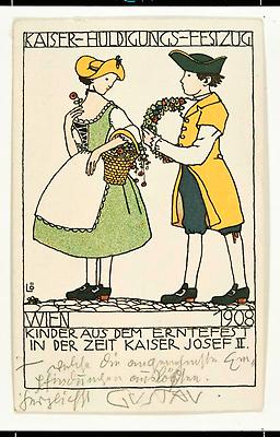 Wiener Werkstätte Postkarte Nr. 187, © IMAGNO/Austrian Archives