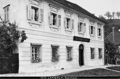 Wohnhaus in Lambach, © IMAGNO/Austrian Archives