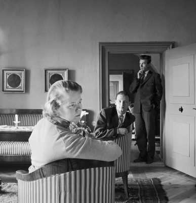 Thomas Bernhard, Gerhard and Maja Lampersberg, © IMAGNO/Helmut Baar