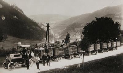 Landwehr-Train, © IMAGNO/Sammlung Hubmann