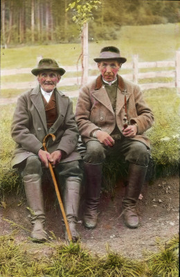 Zwei niederösterreichische Bauern, © IMAGNO/Öst. Volkshochschularchiv