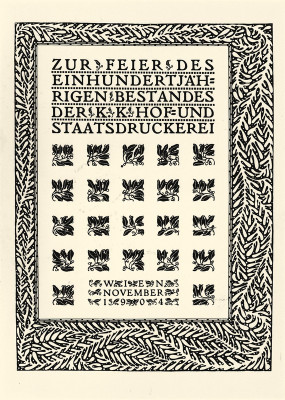 Titelseite Festschrift, © IMAGNO/Austrian Archives