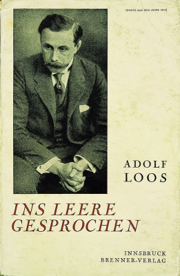 Adolf Loos, Plakat, © IMAGNO/Austrian Archives