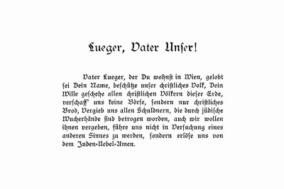 Antisemitisches Flugblatt, © IMAGNO/Austrian Archives