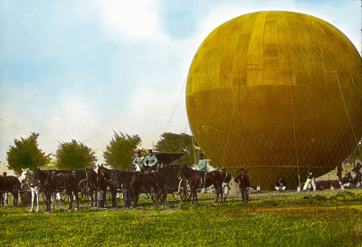 Heißluftballon, © IMAGNO/Öst. Volkshochschularchiv