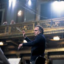 Lorin Maazel beim Dirigieren