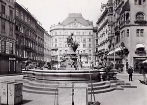 Der Donnerbrunnen am Neuen Markt in Wien