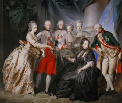 Kaiserin Maria Theresia und ihre Kinder, © IMAGNO/Austrian Archives (AA)