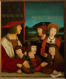 Kaiser Maximilian I  und seine Familie