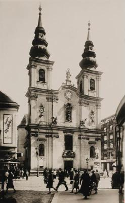 Die Mariahilfer Kirche, © IMAGNO/Sammlung Hubmann
