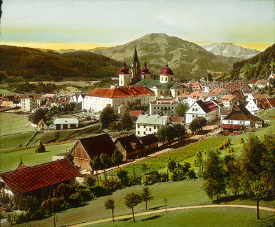 Blick auf die Basilika von Mariazell, © IMAGNO/Öst. Volkshochschularchiv