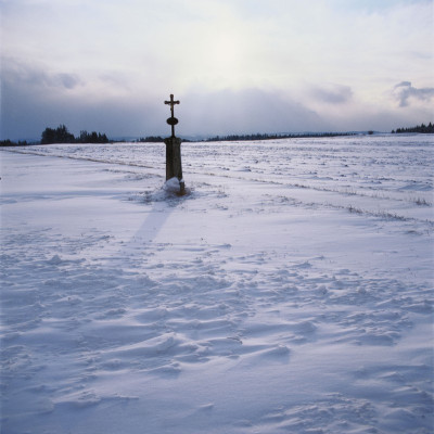 Flurkreuz in Winterlandschaft, © IMAGNO/Gerhard Trumler