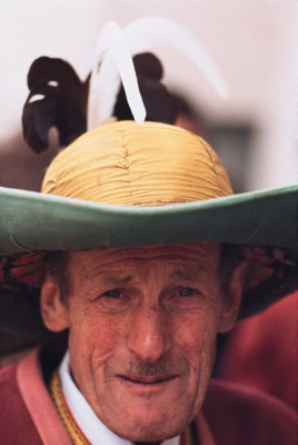 Tiroler Schützen: Tiroler Schütze aus Matrei am Brenner, © IMAGNO/Franz Hubmann