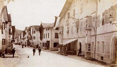 Strasse in Matrei im Osttirol