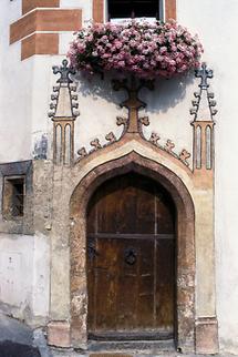 Gotische Tür