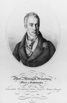 Clemens Wenzel Lothar Fürst Metternich