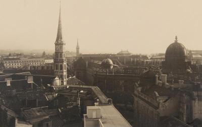 Blick auf Michaelerkirche und Hofburg, © IMAGNO/Sammlung Hubmann