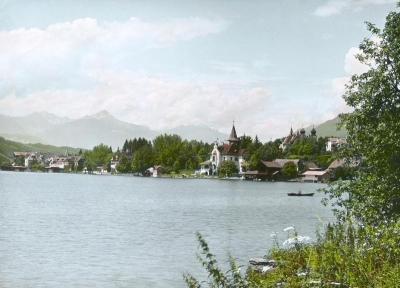 Blick über den See auf die Stadt, © IMAGNO/Austrian Archives