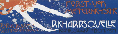 Plakatentwurf für die Richardsquelle, © IMAGNO/Austrian Archives