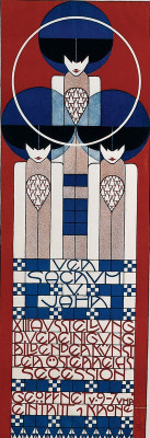 Plakat für die XIII. Ausstellung der Wiener Secession, © IMAGNO/Austrian Archives