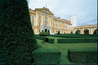 Gartenfassade von Stift Melk