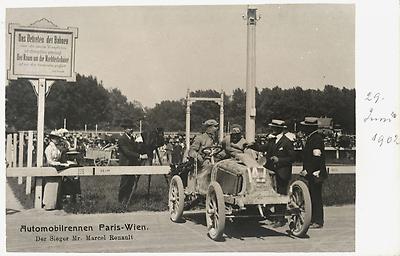 Automobilrennen Paris Wien, © IMAGNO/Austrian Archives