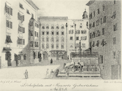 Mozarts Geburtshaus, © IMAGNO/Austrian Archives