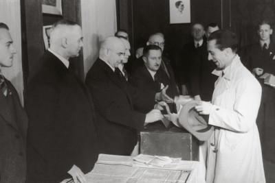 Goebbels bei den Wahlen im November 1932, © IMAGNO/Austrian Archives