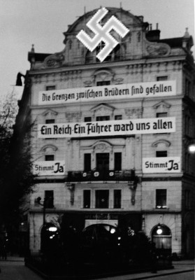 Wahlpropaganda März 1938, © IMAGNO/Austrian Archives