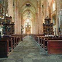 Innenansicht der Stiftskirche