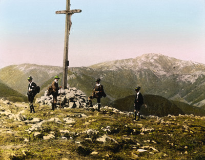Auf dem Gipfel des Ötschers, © IMAGNO/Öst. Volkshochschularchiv