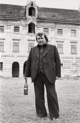 Hermann Nitsch in Prinzendorf, © IMAGNO/Franz Hubmann