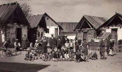 Zigeunerkolonie in Oberwart, © IMAGNO/Austrian Archives