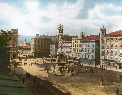 Hauptplatz in Linz, © IMAGNO/Öst. Volkshochschularchiv