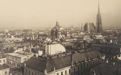Blick auf Peterskirche und Stephansdom, © IMAGNO/Sammlung Hubmann