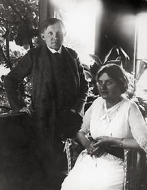 Alfons Petzold und seine zweite Frau Hedwig