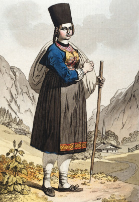 Frauentracht aus Nordtirol, © IMAGNO/Austrian Archives