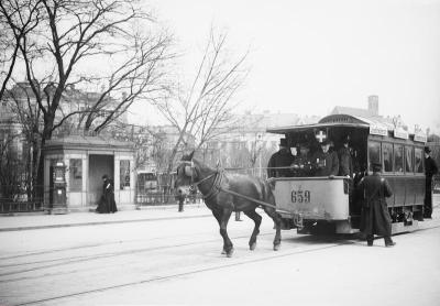 Pferdestraßenbahn, © IMAGNO/Archiv Setzer-Tschiedel